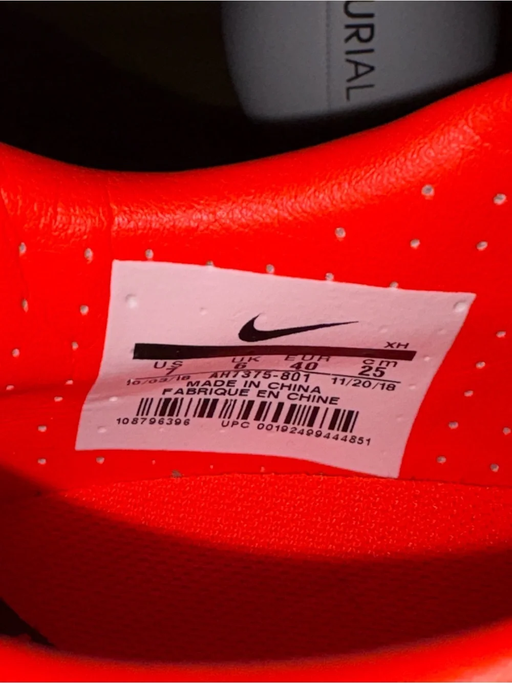 Nike Mercurial Vapor 12 Academy MG